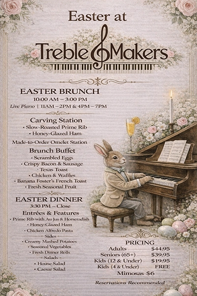 Treble Makers Easter 2026