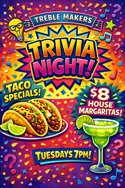 Treble Makers Taco Tuesday