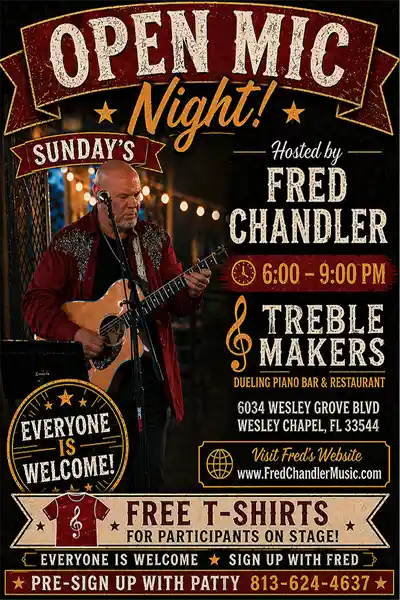 Treble Makers Open Mic Night