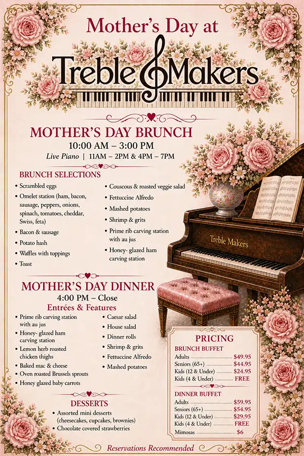 Treble Makers Mothers Day 2026